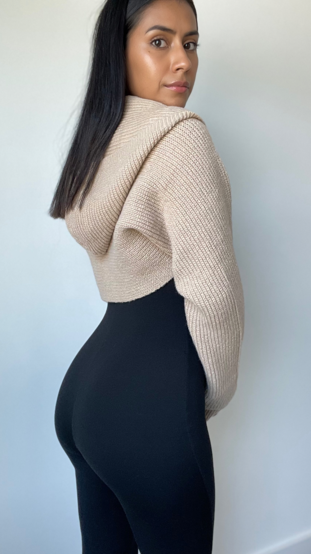 HONEY Hooded Bolero Shrug