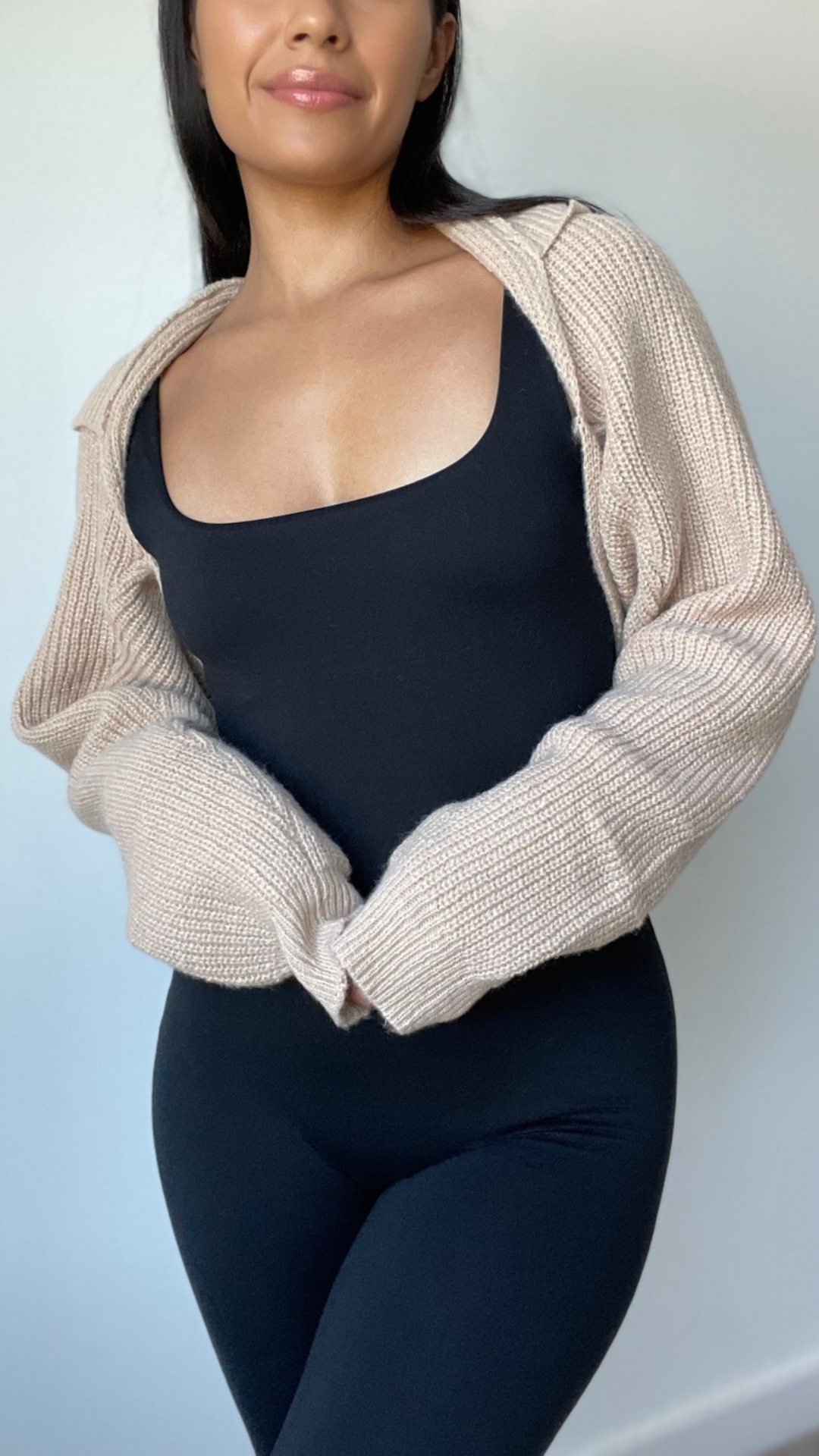 HONEY Hooded Bolero Shrug