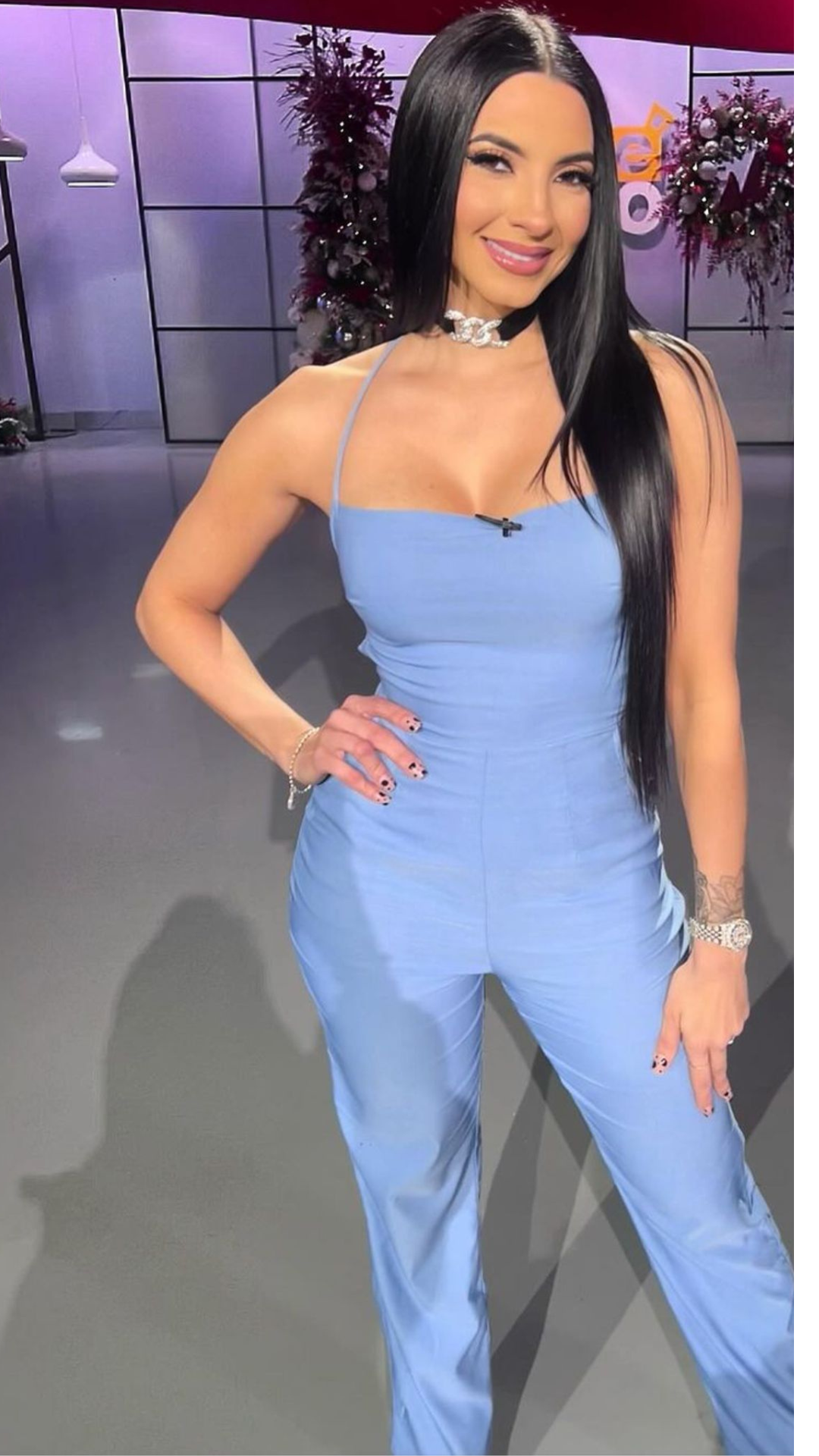 Daydreaming Blue Jumpsuit