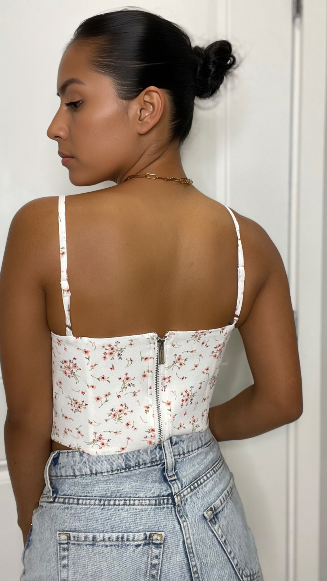 DALIA floral corset top – Doce XII Shoppe